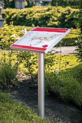 Pultschild Infotafel Hinweisschild